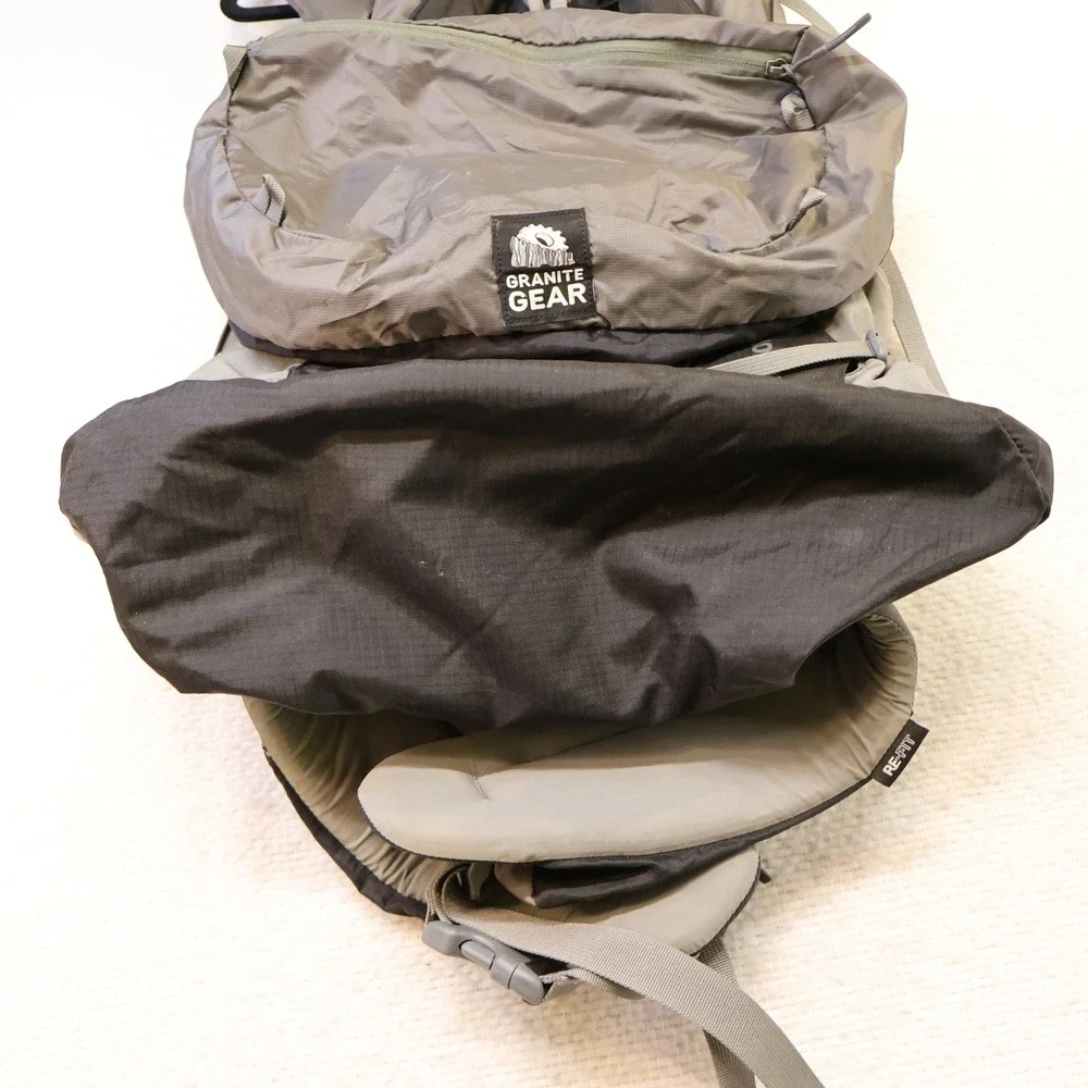 Massdrop x Granite Gear Crown X60 Ultralight Backpacking Pack Gray RE-FIT 60L